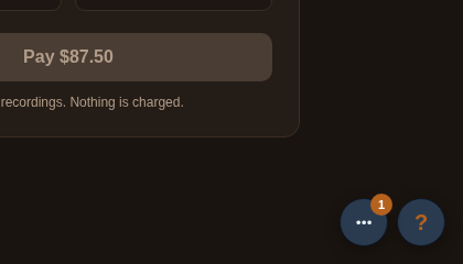 The same corner on a dark page.